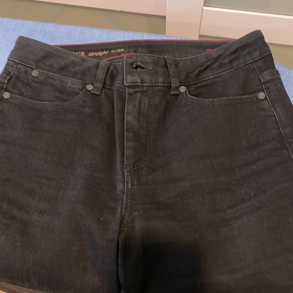 Talbots Heritage Straight Leg 6 and 28 Black Jeans - Picture 6 of 12